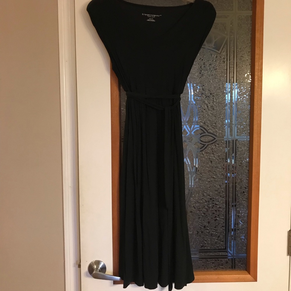Black Maternity Dress